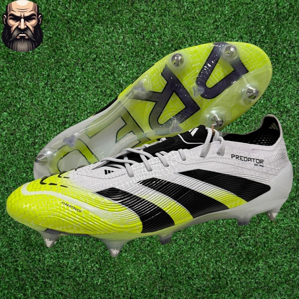 Adidas Predator Elite SG Soccer Cleats JI1067 Men's Size 12.5